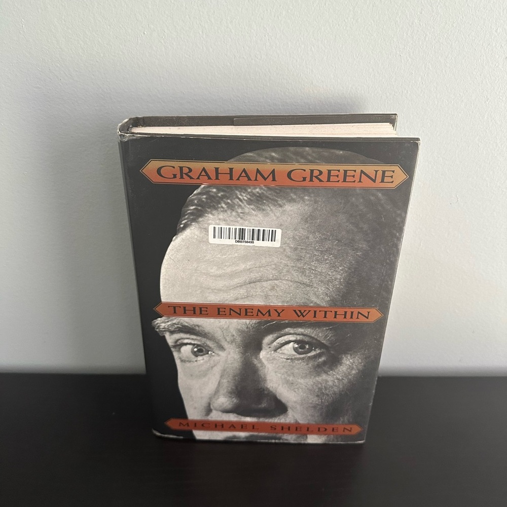 GRAHAM GREENE THE ENEMY WITHIN - 1994 HARDCOVER BOOK